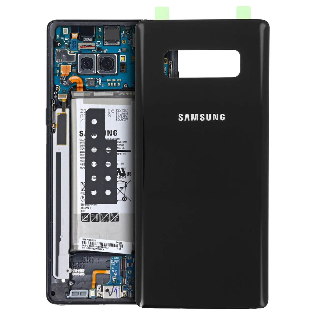Tapadera para Samsung Galaxy Note 8