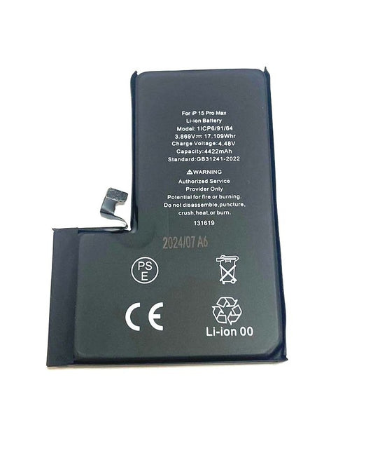 Batería para iPhone 15 Pro Max