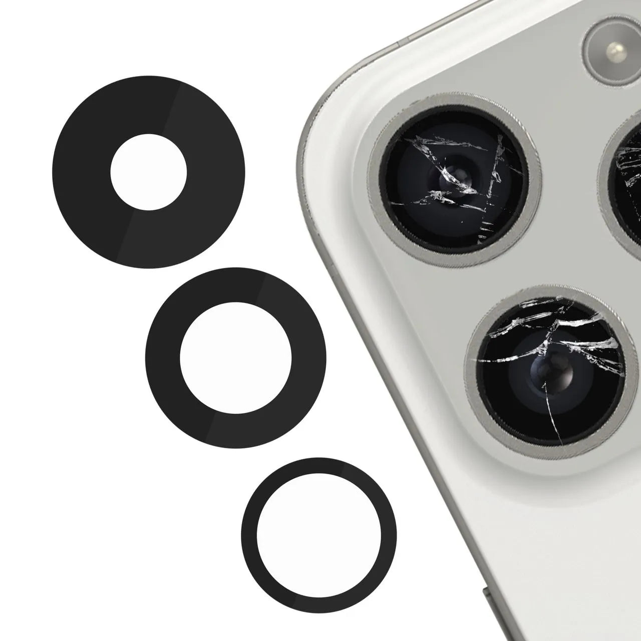Vidrio de camara para iPhone 15 Pro