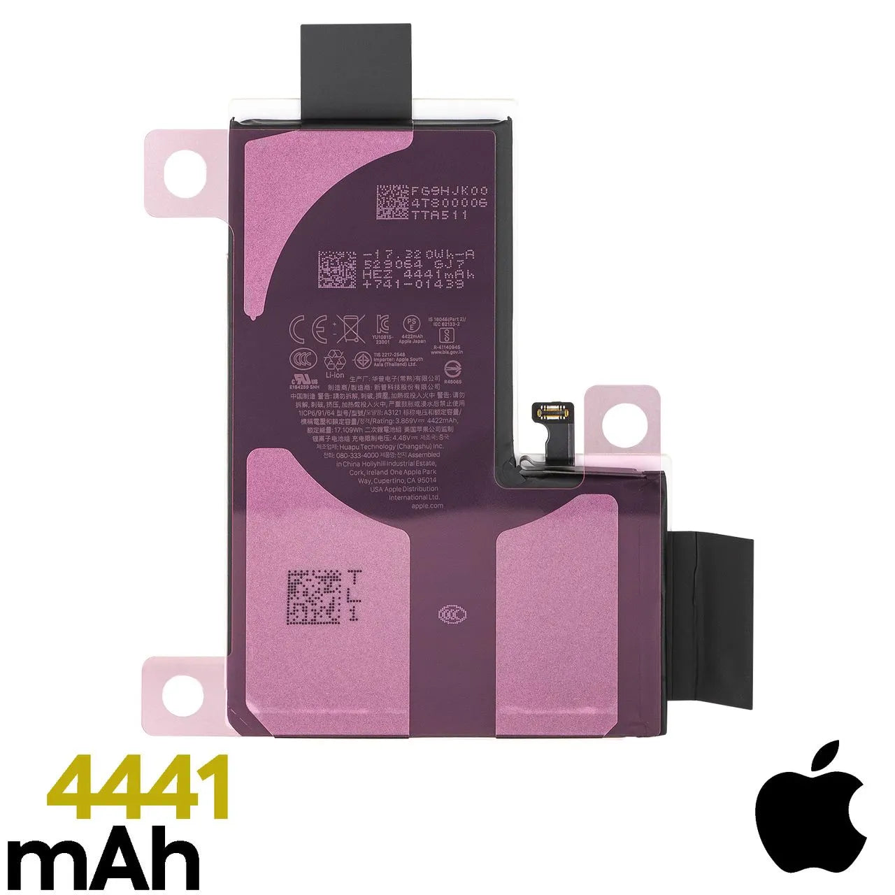 Batería para iPhone 15 Pro Max (Sin mensaje)